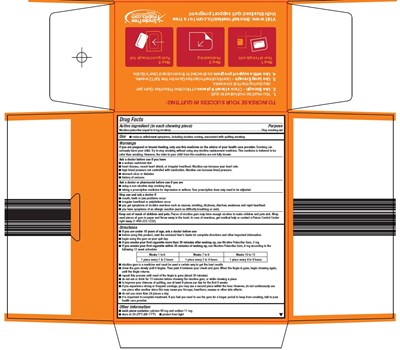 UP&UP COATED FRUIT NICOTINE GUM CARTON IMAGE 2 OF 2 - Carton Image 2 of 2